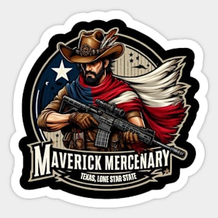 Texas State Veteran Warrior Sticker